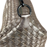 Bottega Veneta Metallic Intrecciato Ciambrino Shoulder Bag