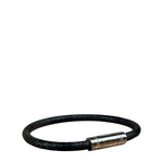 Louis Vuitton Canvas Damier Graphite Keep It Bracelet