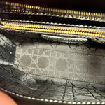 Dior Patent Cannage Mini Lady Dior Black