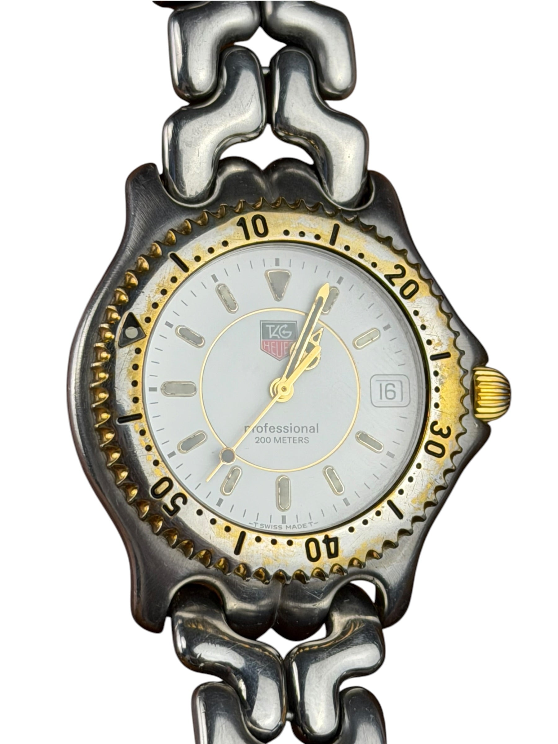 Tag Heuer Professional 2tone White Dial