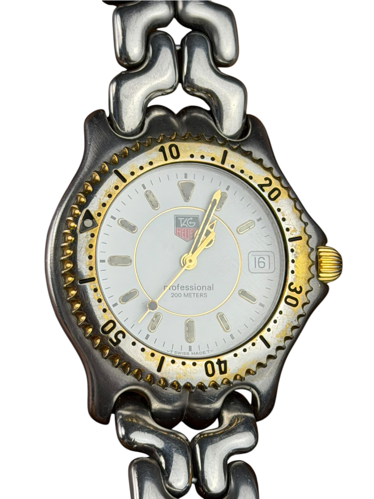 Tag Heuer Professional 2tone White Dial