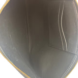 Celine Black Leather Solo Zipper Clutch