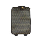 Fendi Vintage Zucca Coated Roller Luggage