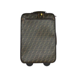 Fendi Vintage Zucca Coated Roller Luggage