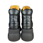 Gucci Romans Leather Interlocking G Ankle Boots