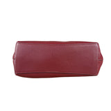 Coach Maroon Pebbled Leather Remi 2Way Bag