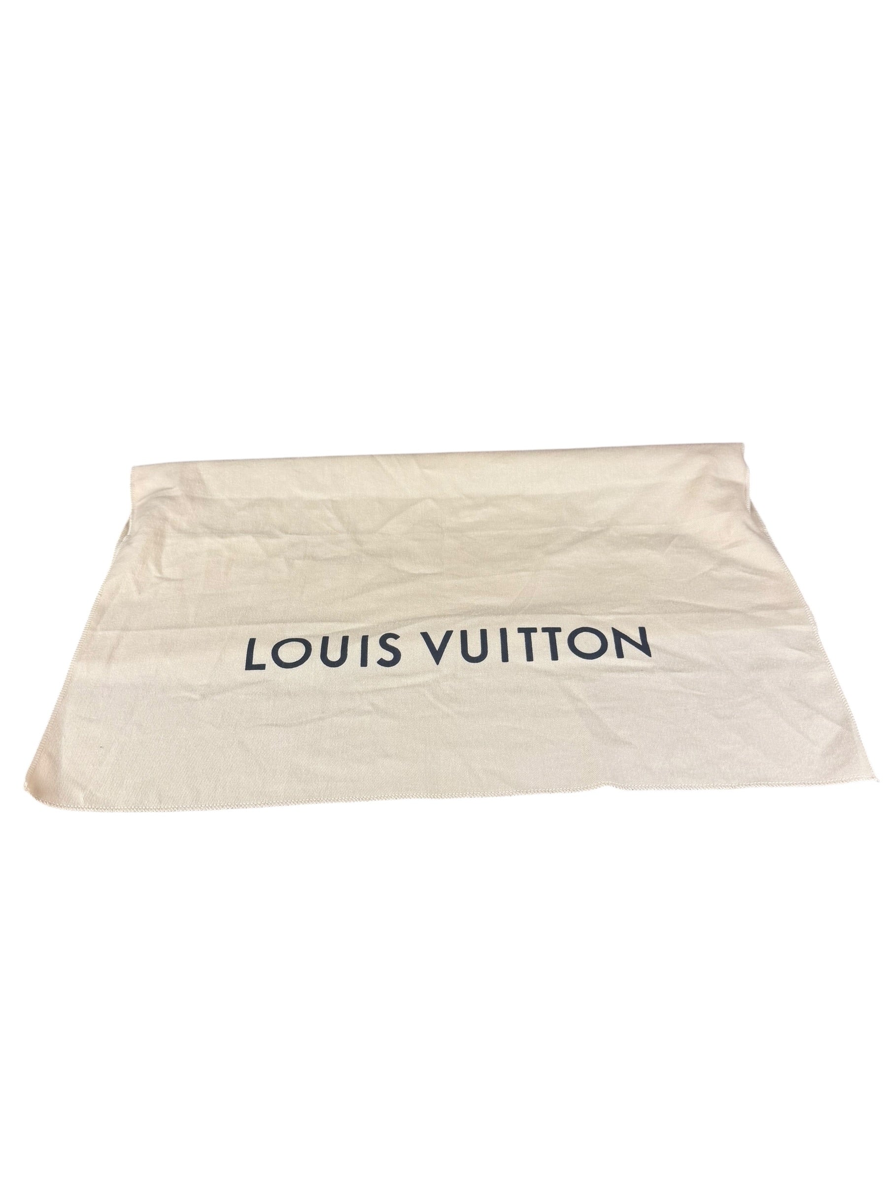 Louis Vuitton Limited Edition Black Monogram Transparence Lockit Hand Bag