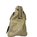 Balenciaga Olive Lambskin Velo Moto Two-Way Bag
