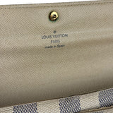 Louis Vuitton Damier Azur Sarah Long Wallet