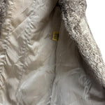 Gifu Mouhi Grey Rabbi Fur Coat