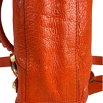 Balenciaga Red Leather Mini City Bag