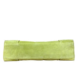 Coach Vintage Green Suede Shoulder Bag