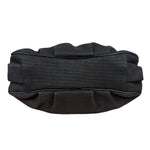 Fendi Bicolor Patent Leather Trim Mia Shoulder Bag