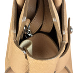 Givenchy Nude Brown Leather Mini Two-Way Handbag