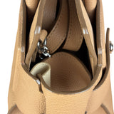 Givenchy Nude Brown Leather Mini Two-Way Handbag