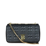 Burberry Black Quilted Leather Lola Shoulder Bag