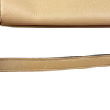 Burberry Vintage Saffiano Leather Flap Shoulder Bag