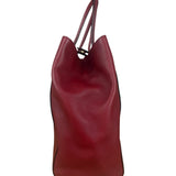 Fendi Red Leather 2Jours Handbag (Deterioration)
