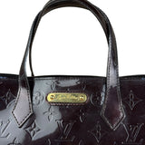 Louis Vuitton Amarante Monogram Vernis Wilshire Hand Bag PM