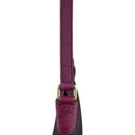 Gucci Vintage Purple Canvas Shoulder/Hobo Bag