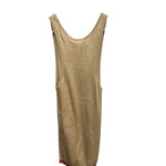 Gucci Camel Ribbed Sleeveless Knit Tank Top