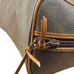 Bally Vintage Leather Coated Monogram Handbag