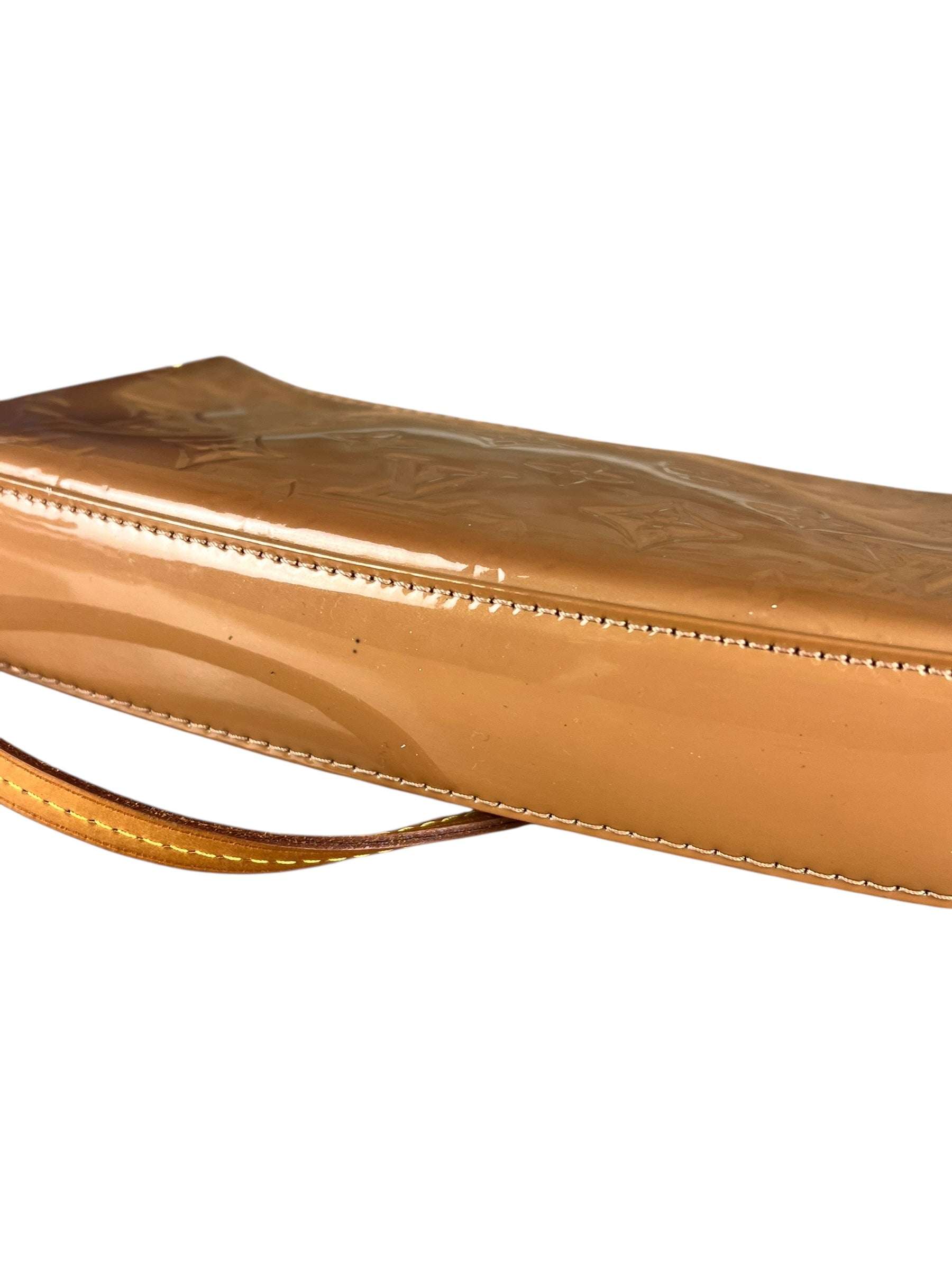 Louis Vuitton Monogram Vernis Pochette Beige