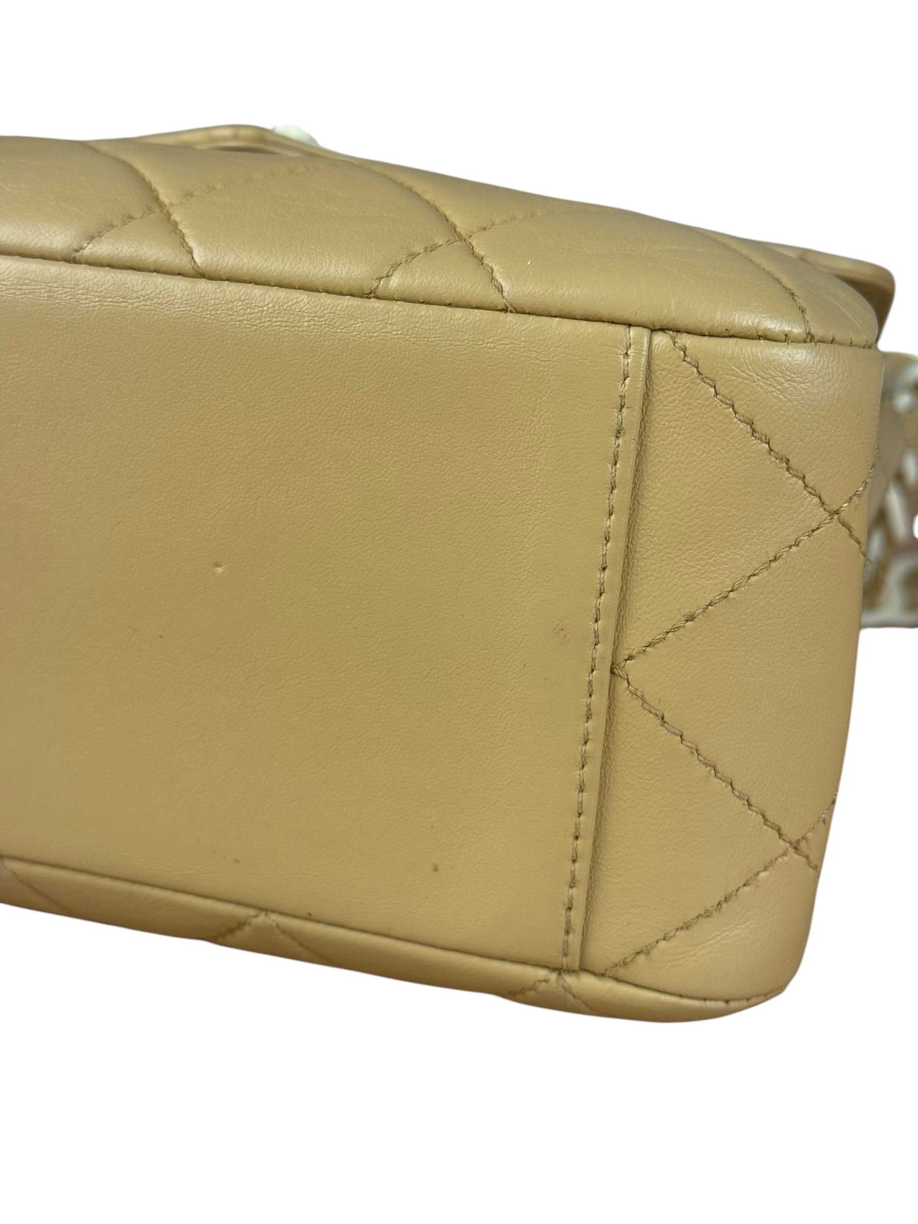 Chanel Acrylic Chain Quilted Flap Bag 1997