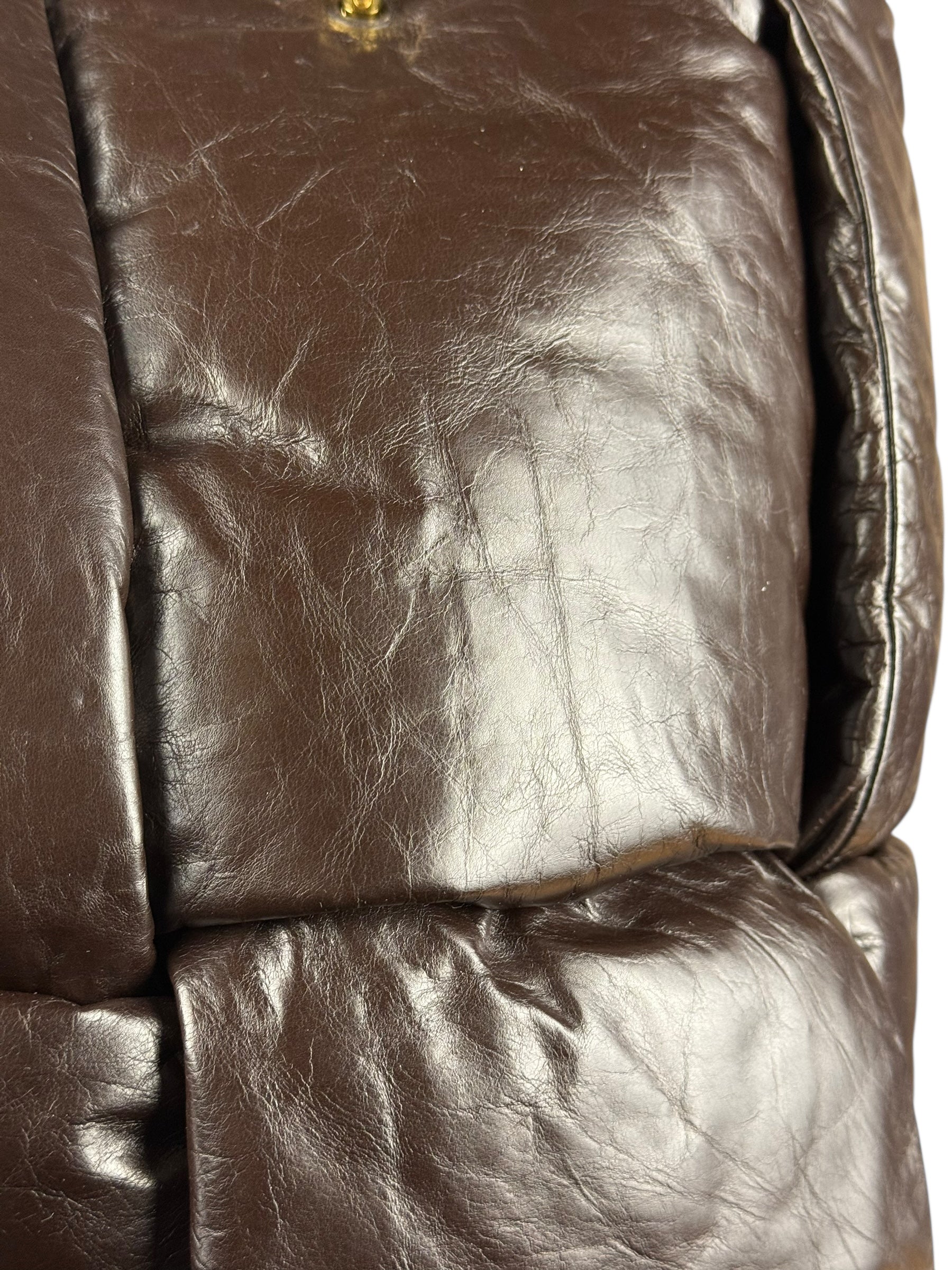 Bottega Veneta The Chain Puffy Tote Bag Brown