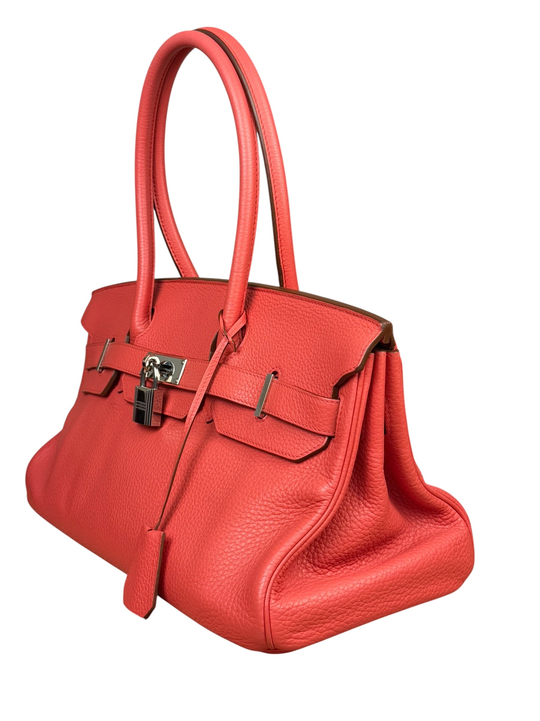 Hermes JPG Birkin 42 Bougainvillier Clemence Leather Handbag 2010