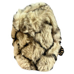 Chanel Matelasse Fur Coco Mark Chain Flap Bag '01