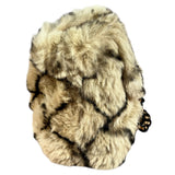 Chanel Matelasse Fur Coco Mark Chain Flap Bag '01