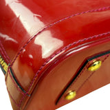 Louis Vuitton Red Monogram Vernis Alma bb