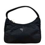 Prada Vintage Black Nylon Pochette