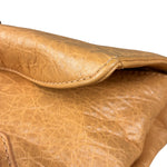 Balenciaga Peach Leather Le City Clutch