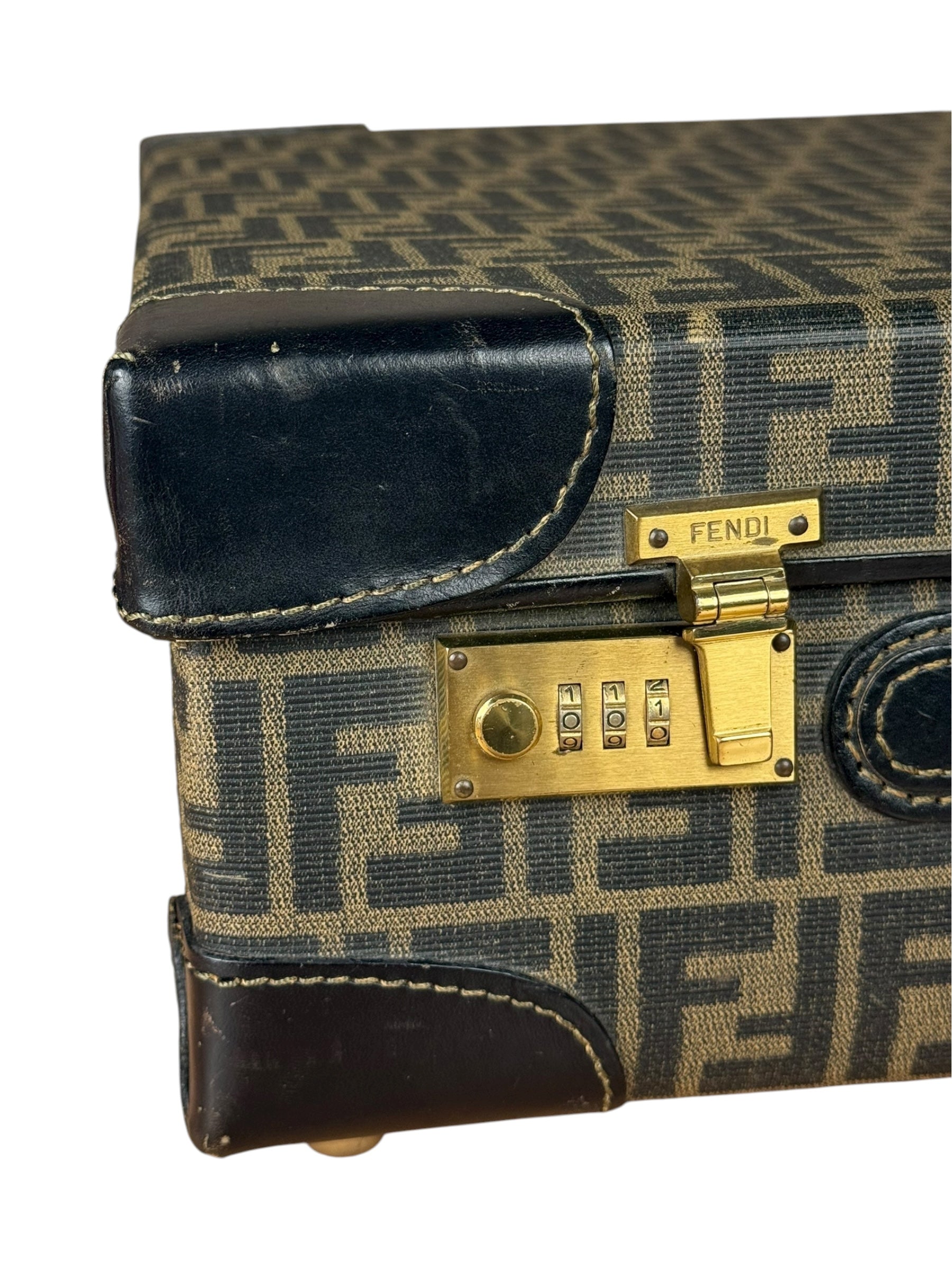 Fendi Zucca Vintage FF Briefcase