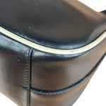 Prada Vintage Black Leather Pochette