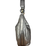 Gucci Vintage GG Metallic Leather Hobo Shoulder Bag