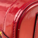 Louis Vuitton Red Vernis Alma BB Two-Way Bag