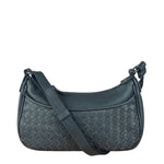 Bottega Veneta Black Coated Canvas PVC Shoulder Bag