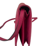 Gucci Pink Leather Swing Wallet/Pochette