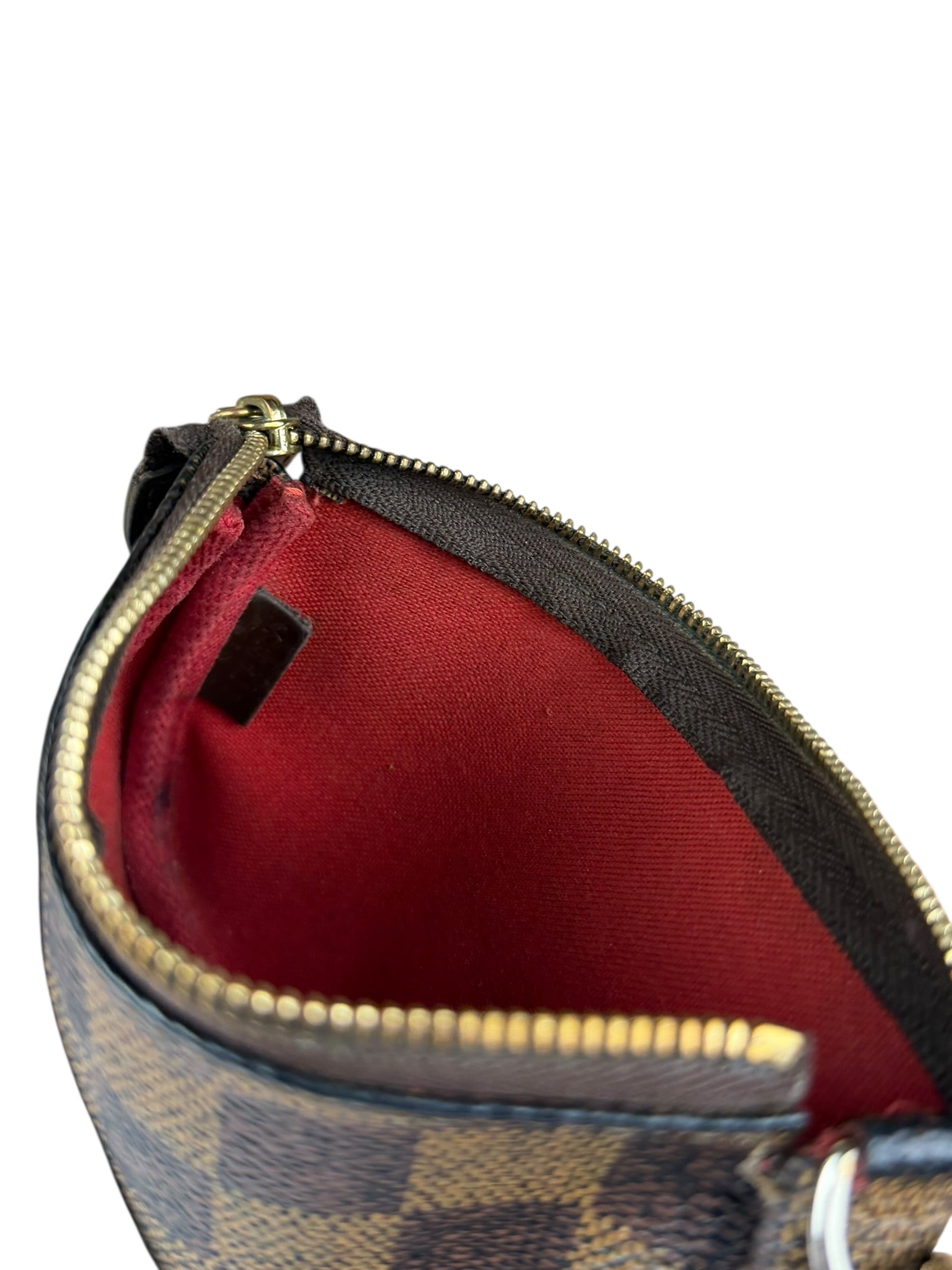 Louis Vuitton Damier Ebene Mini Chain Pochette