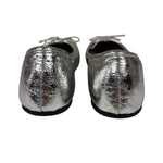 Vivienne Westwood Silver Bow Ballet Flats