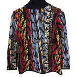 Yves Saint Laurent Vintage Coogi 3D Knit Sweater