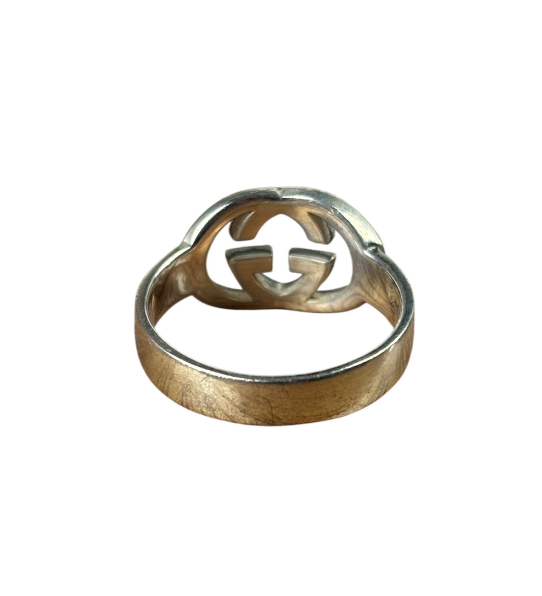Gucci GG Sterling Silver Ring