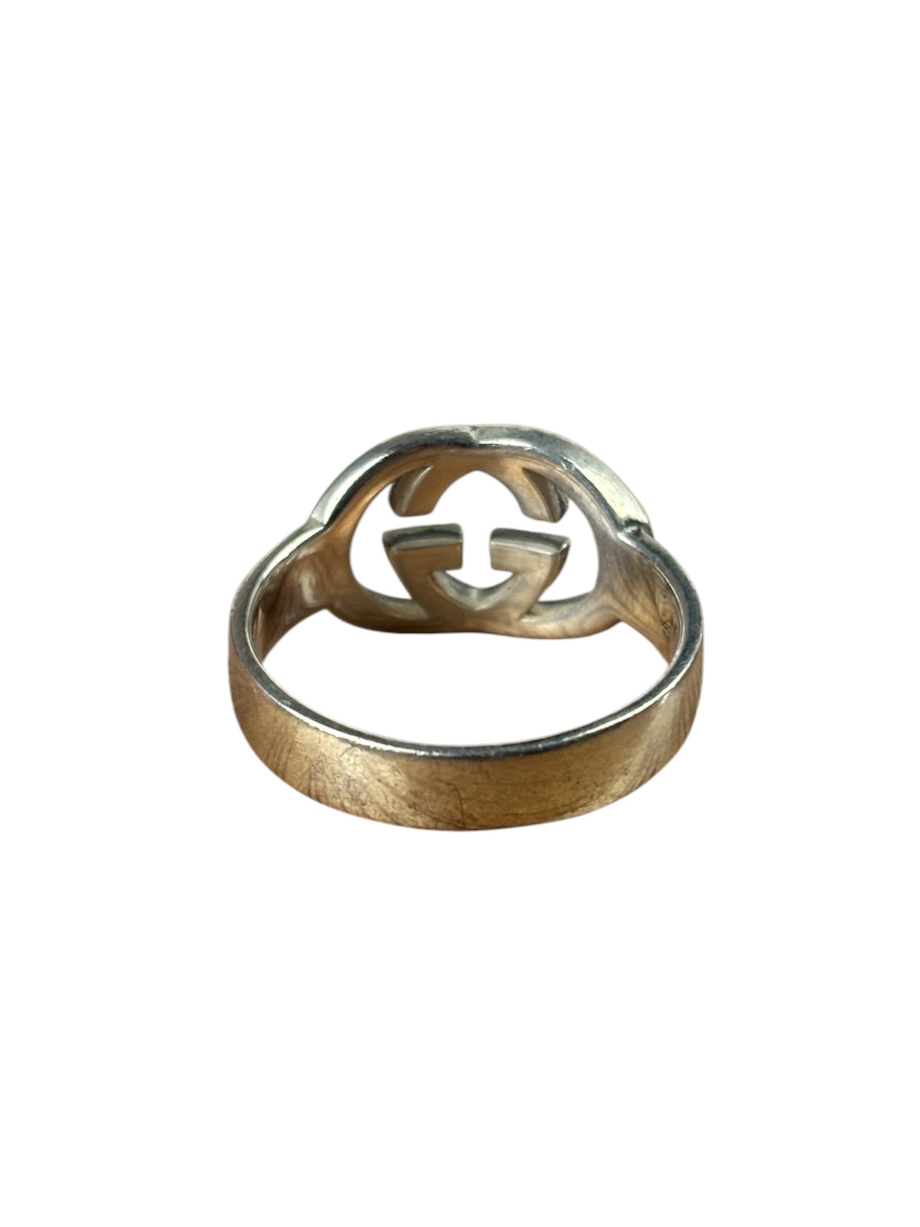 Gucci GG Sterling Silver Ring