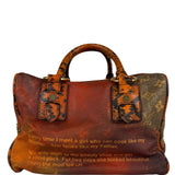 Louis Vuitton Multicolor Leather Mancrazy Jokes Handbag