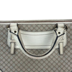 Celine Beige Leather Trim Macadam Boogie Tote