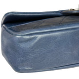 Chanel Paris-Salzburg Blue Bicolor Quilted Flap Bag 2014