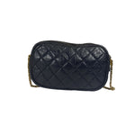 Chanel Navy Quilted Lambskin Small Camera Bag 2019